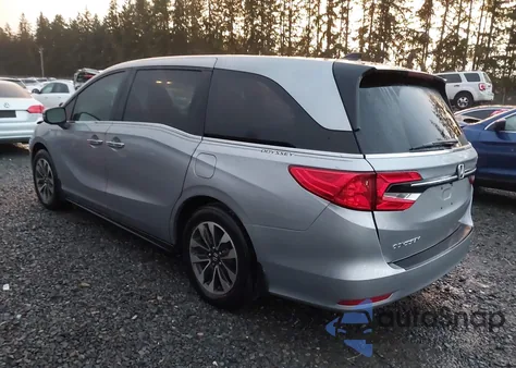 2022 Honda Odyssey Ex-L из США, поврежденный, VIN 5FNRL6H71NB029549